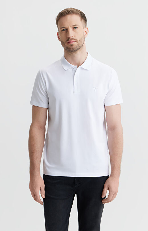 Gładkie polo z logo