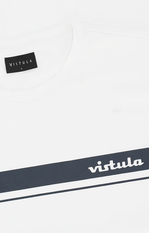 Sportowy t-shirt z logo Vistula Retro