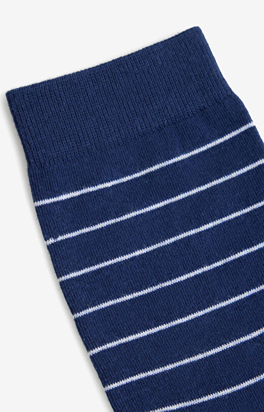 Długie skarpety w paski