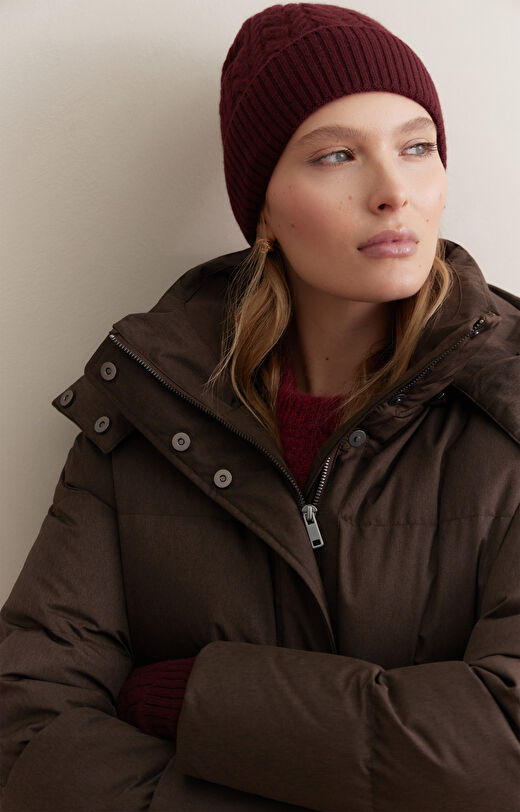 Dzianinowa czapka typu beanie
