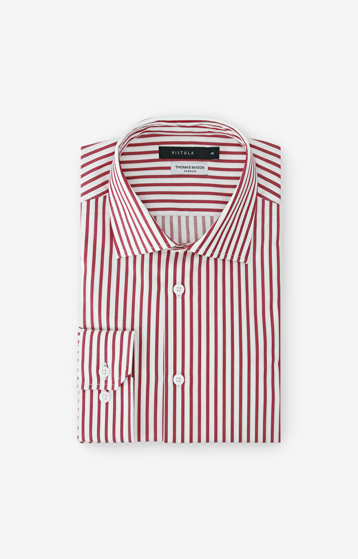 Koszula slim w prążek