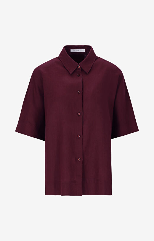 Lniana koszula regular