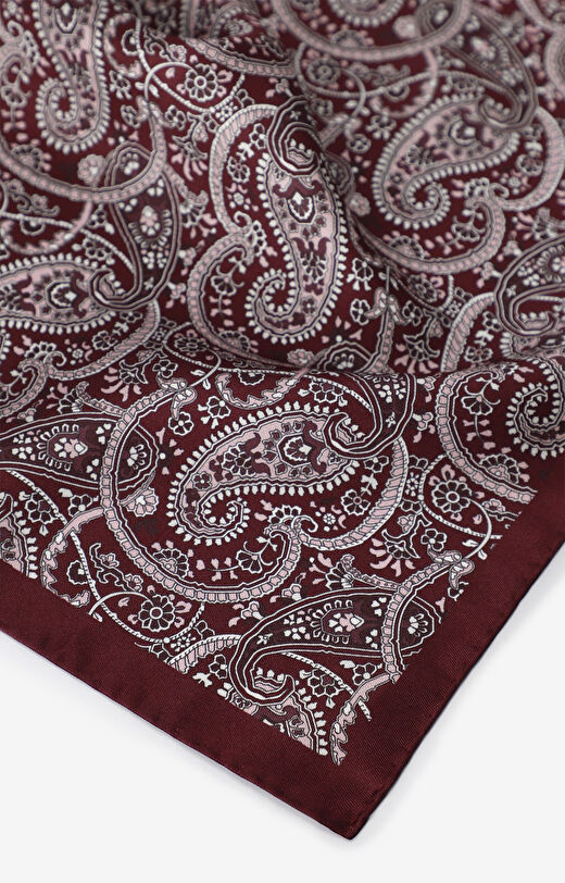 Jedwabna poszetka we wzór paisley