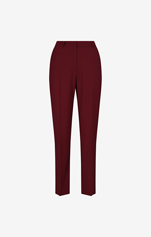 Wełniane spodnie slim do garnituru - Mix&Match