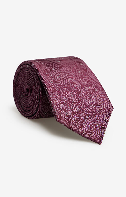 Jedwabny krawat we wzór paisley