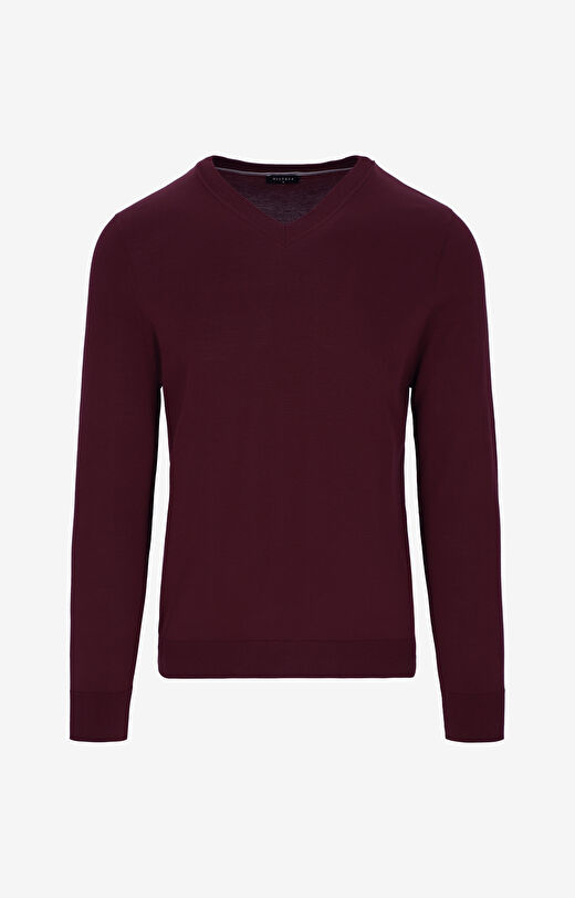 Sweter v-neck