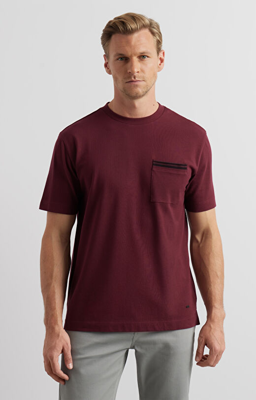 T-shirt z kieszonką