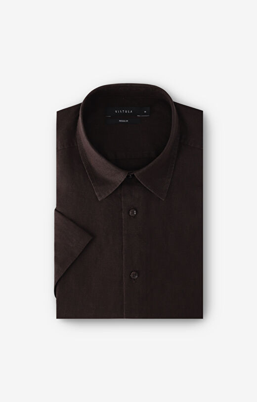 Lniana koszula regular