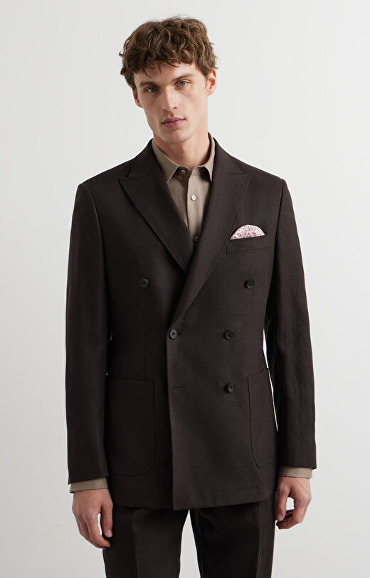 Dwurzędowa marynarka super slim do garnituru - Mix&Match