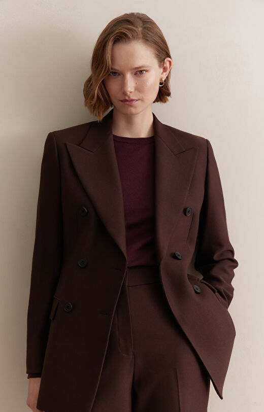 Dwurzędowa marynarka slim do garnituru - Mix&Match