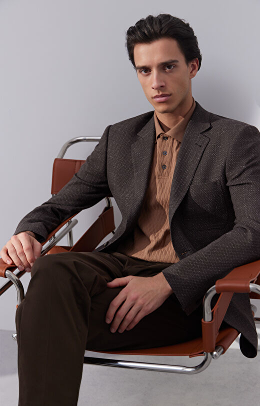 Brązowa marynarka VISTULA