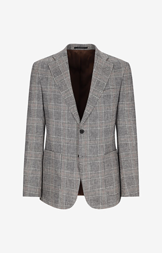 Marynarka super slim w kratę