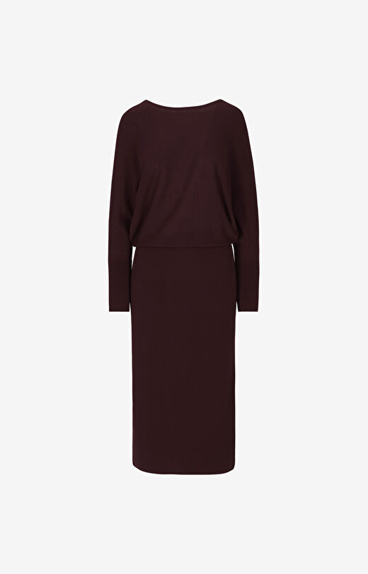 Dzianinowa sukienka midi