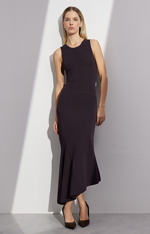 Dzianinowa sukienka slim