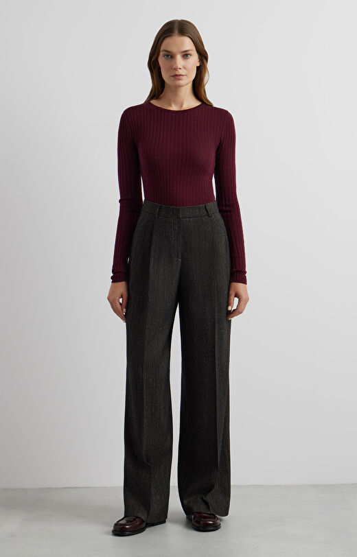 Spodnie wide leg do garnituru - Mix&Match