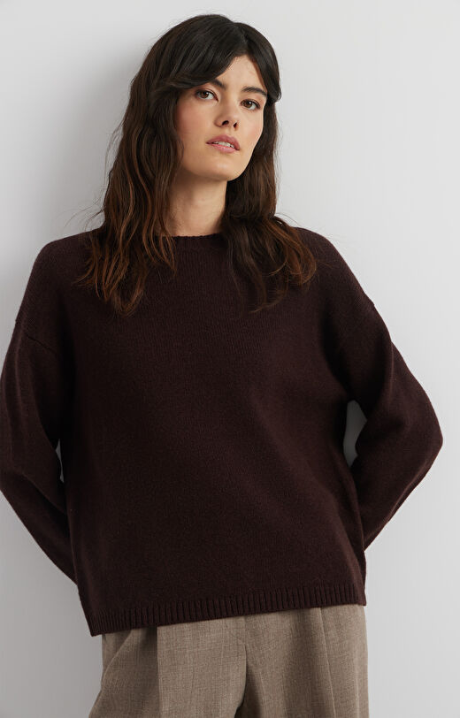 Sweter round neck