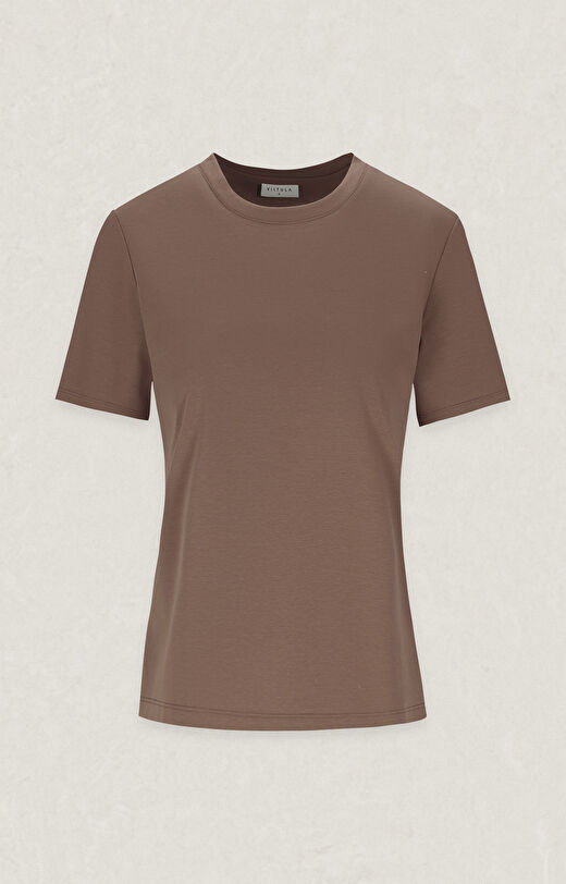 T-shirt slim round neck