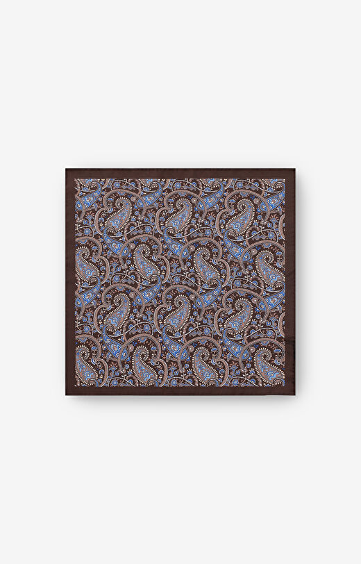 Jedwabna poszetka we wzór paisley