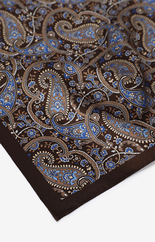 Jedwabna poszetka we wzór paisley