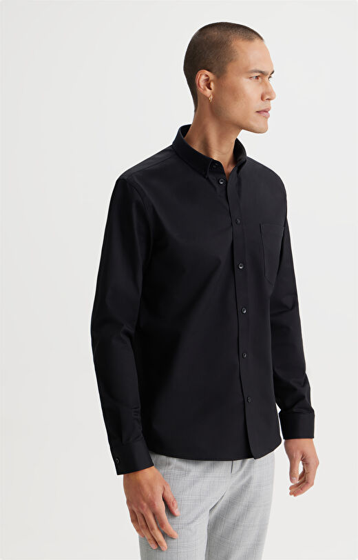 Koszula regular fit z kieszonką