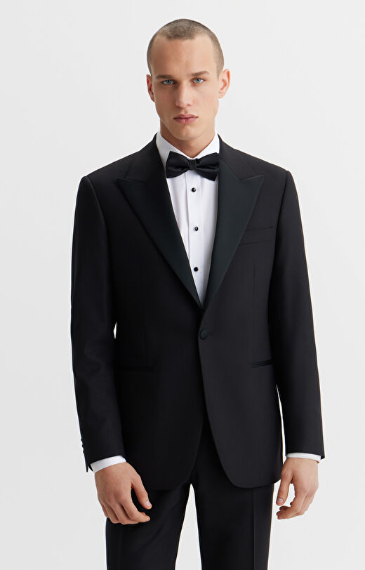 Smokingowa marynarka super slim do garnituru - Mix&Match