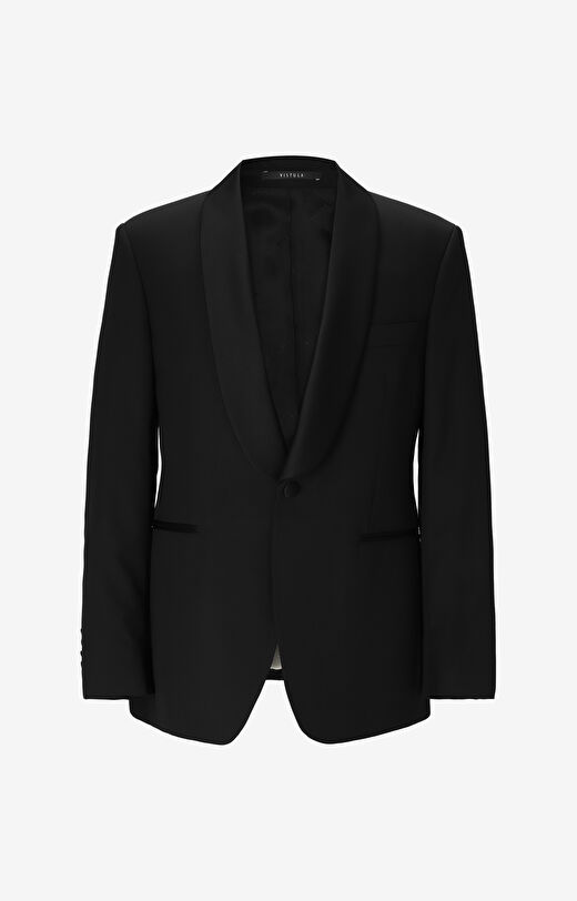 Smokingowa marynarka super slim do garnituru - Mix&Match
