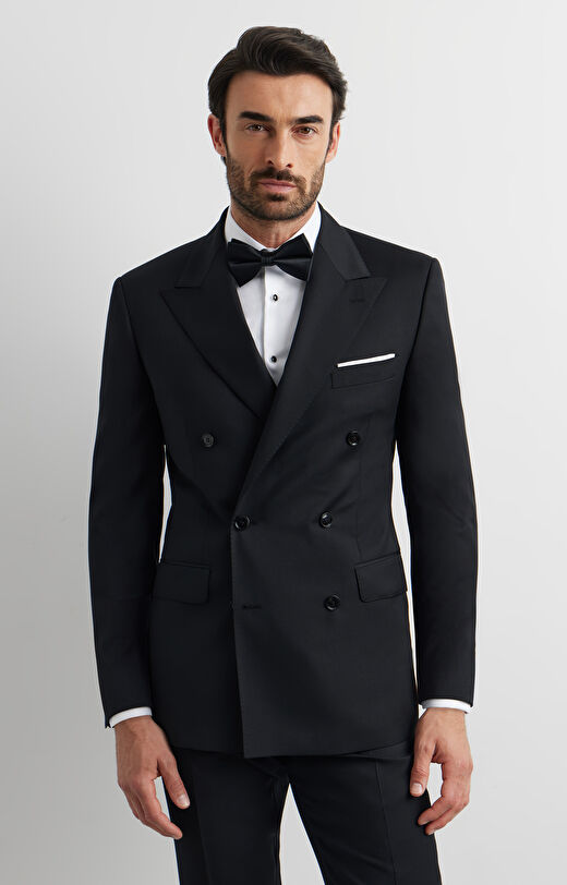 Dwurzędowa marynarka super slim do garnituru - Mix&Match