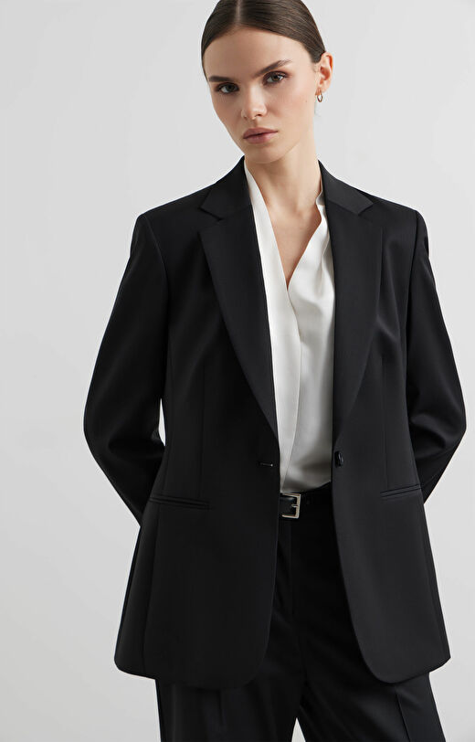 Wełniana marynarka do garnituru slim - Mix&Match