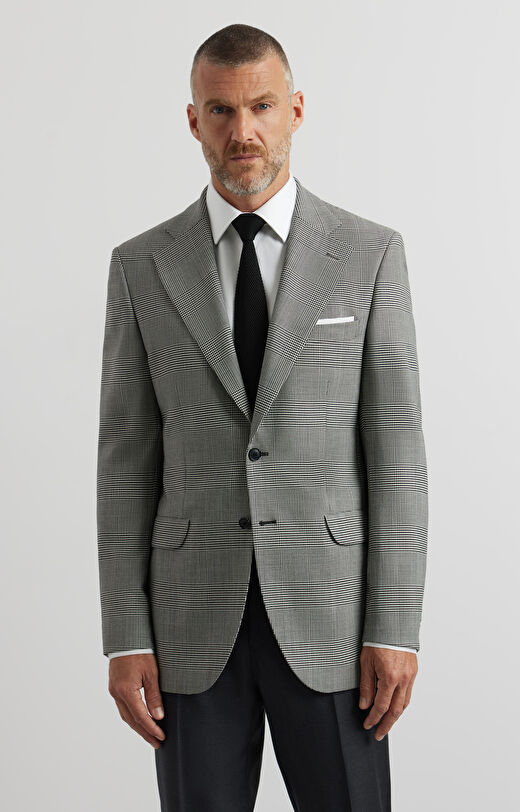 Marynarka super slim w kratę