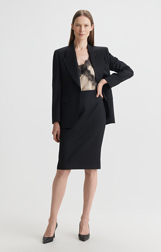 Dopasowana spódnica midi