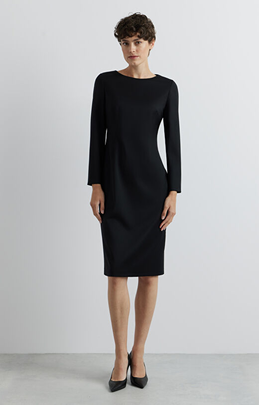 Klasyczna sukienka midi