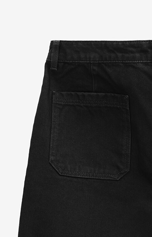 Bawełniane jeansy oversize