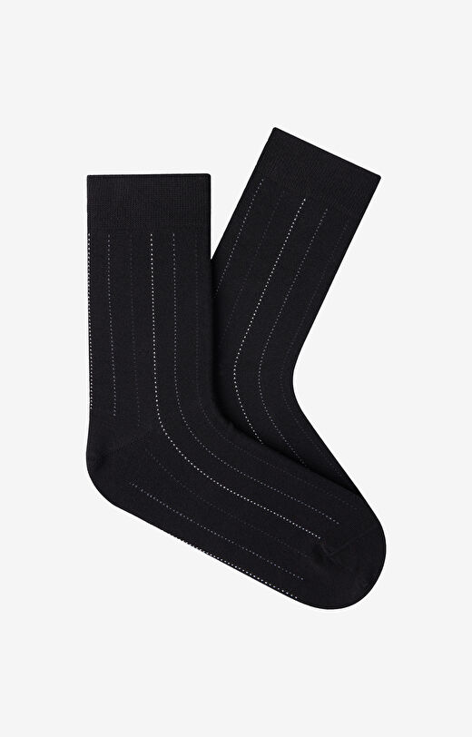 Długie skarpety w geometryczny wzór