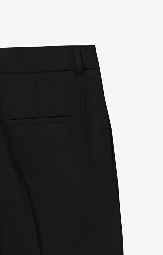 MIX & MATCH - Wełniane spodnie straight leg