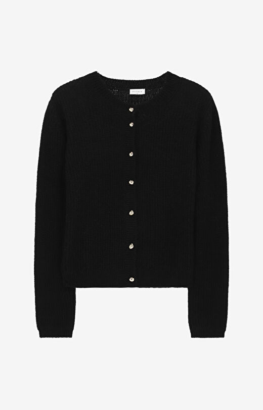 Kardigan z domieszką moheru