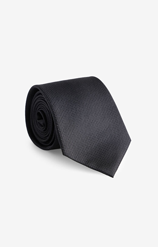 Jedwabny krawat w strukturalny wzór
