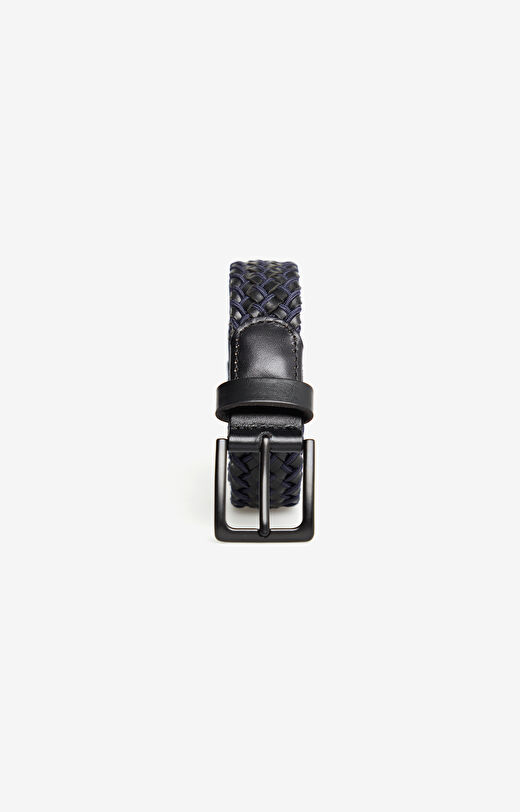 Skórzany pasek z plecionki