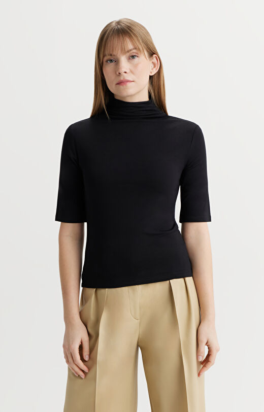 Dzianinowy półgolf