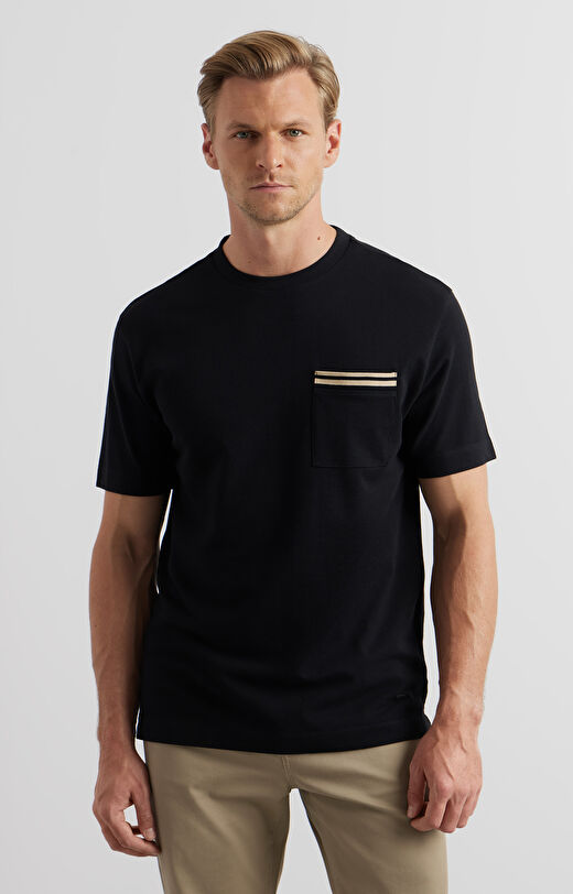 T-shirt z kieszonką