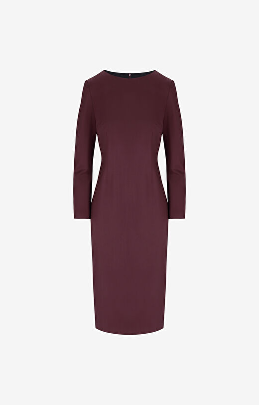 Klasyczna sukienka midi