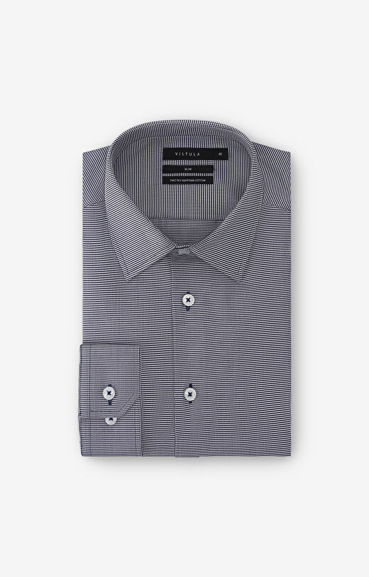 Koszula slim w pepitę