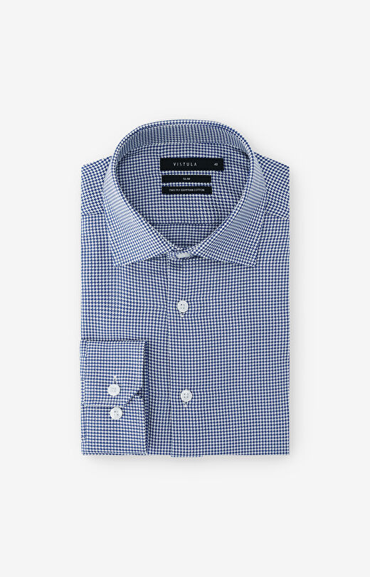 Koszula slim w pepitę
