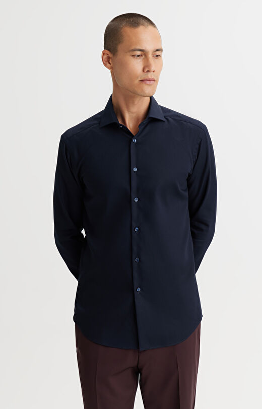 Bawełniana koszula slim fit