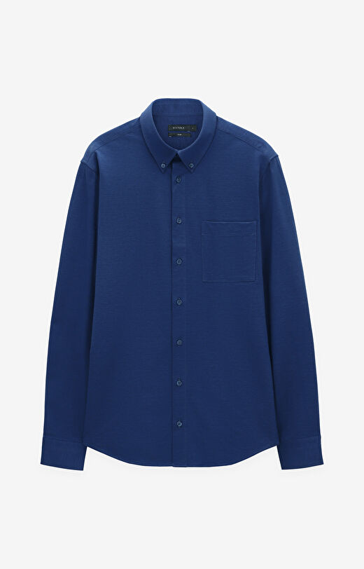 Koszula z dzianiny slim fit