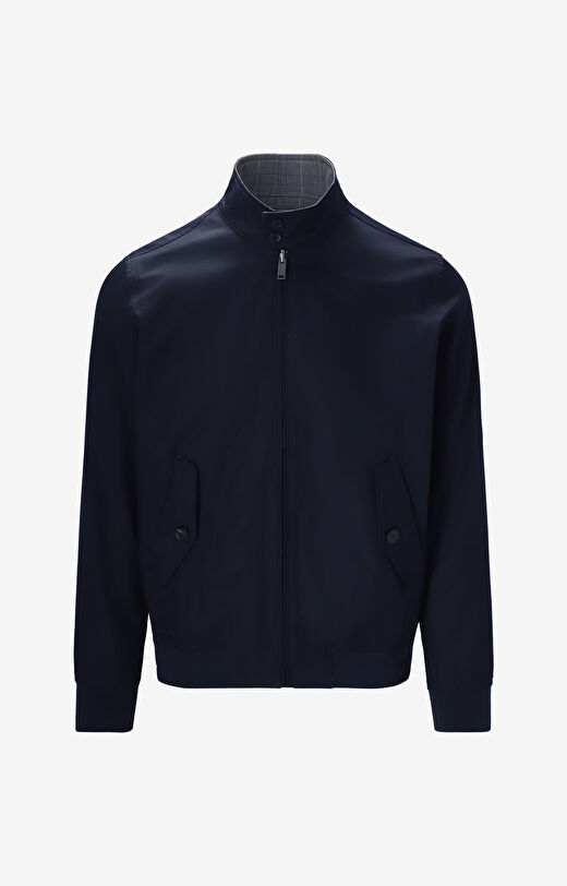 Dwustronna kurtka typu harrington