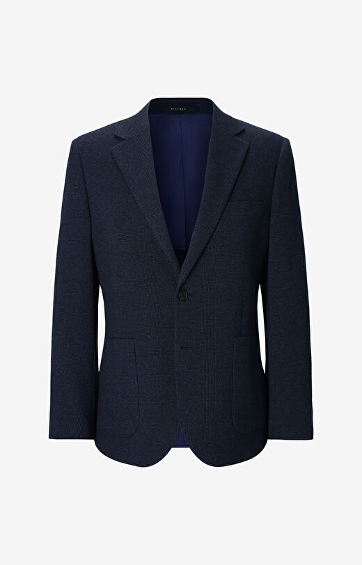 Marynarka slim fit w kratę