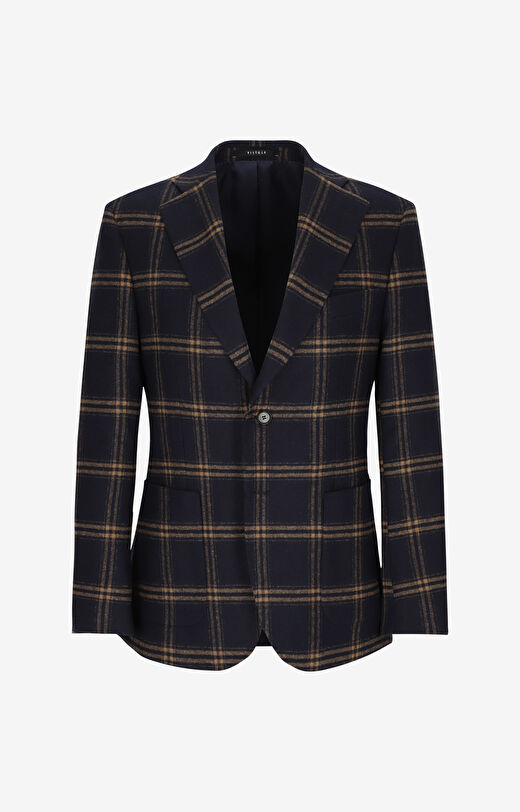 Marynarka super slim w kratę