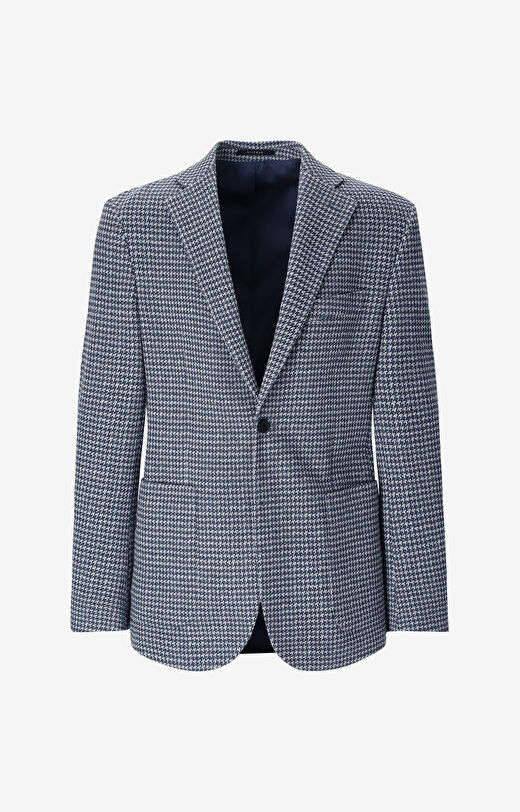 Marynarka super slim w pepitę