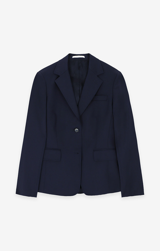 Wełniana marynarka slim fit