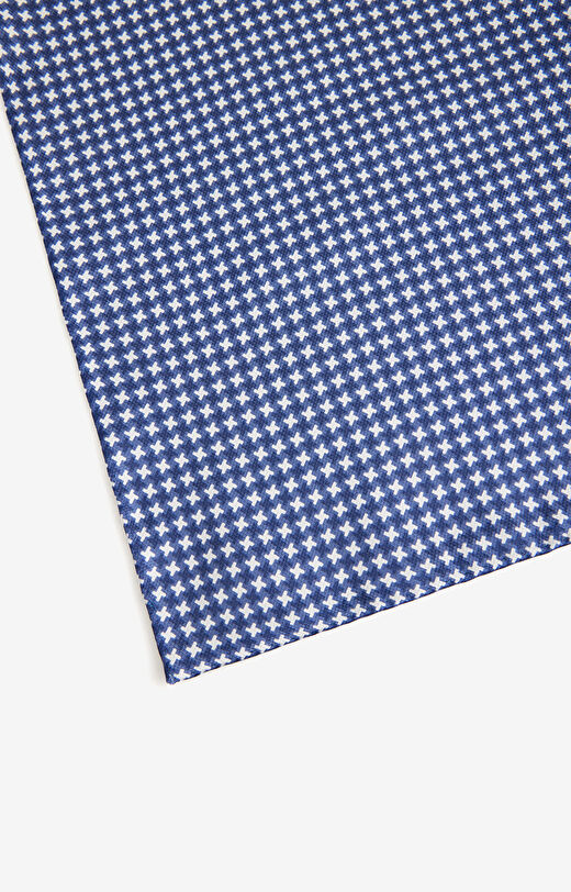 Jedwabna poszetka w pepitę